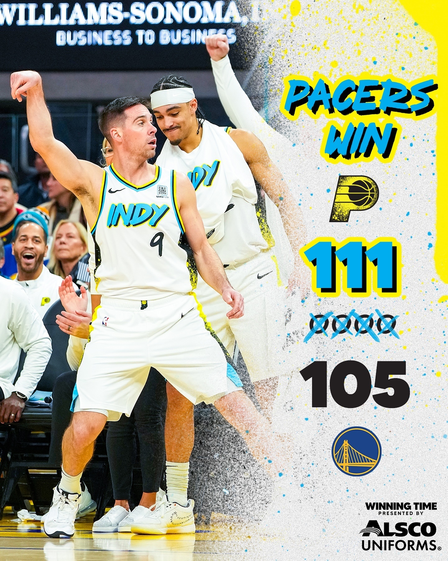 西亚卡姆回归赛场，逆转首场状态亮眼，勇士观众沸腾！